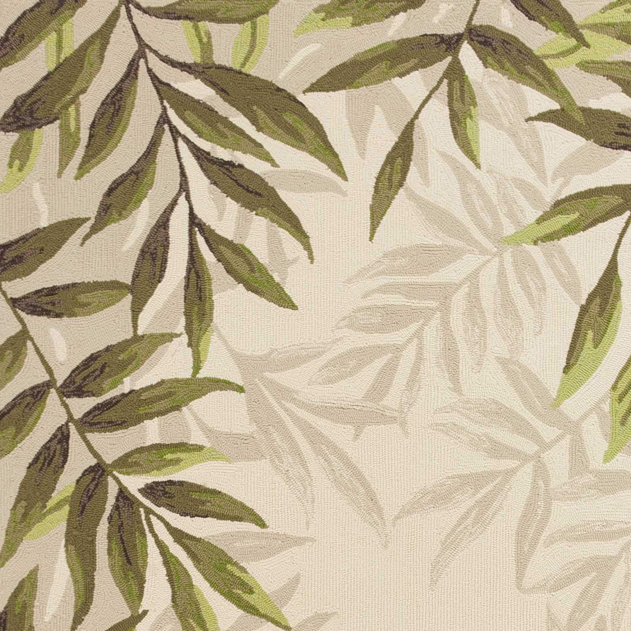 Sand Leaves UV Treated Outdoor Rug