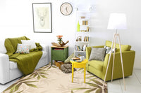 Thumbnail for Sand Leaves UV Treated Outdoor Rug