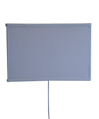 Thumbnail for Floating Shade Plug-In Wall Light White