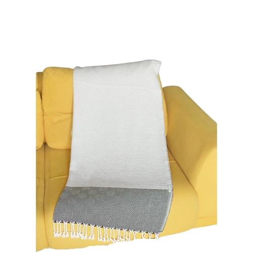 Squares and Stripes Throw Blanket