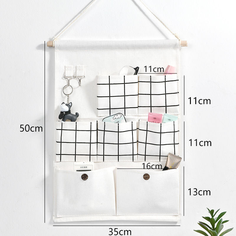Fabric Wall Hanging Bag For Storage