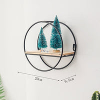 Thumbnail for Shelves on iron wall