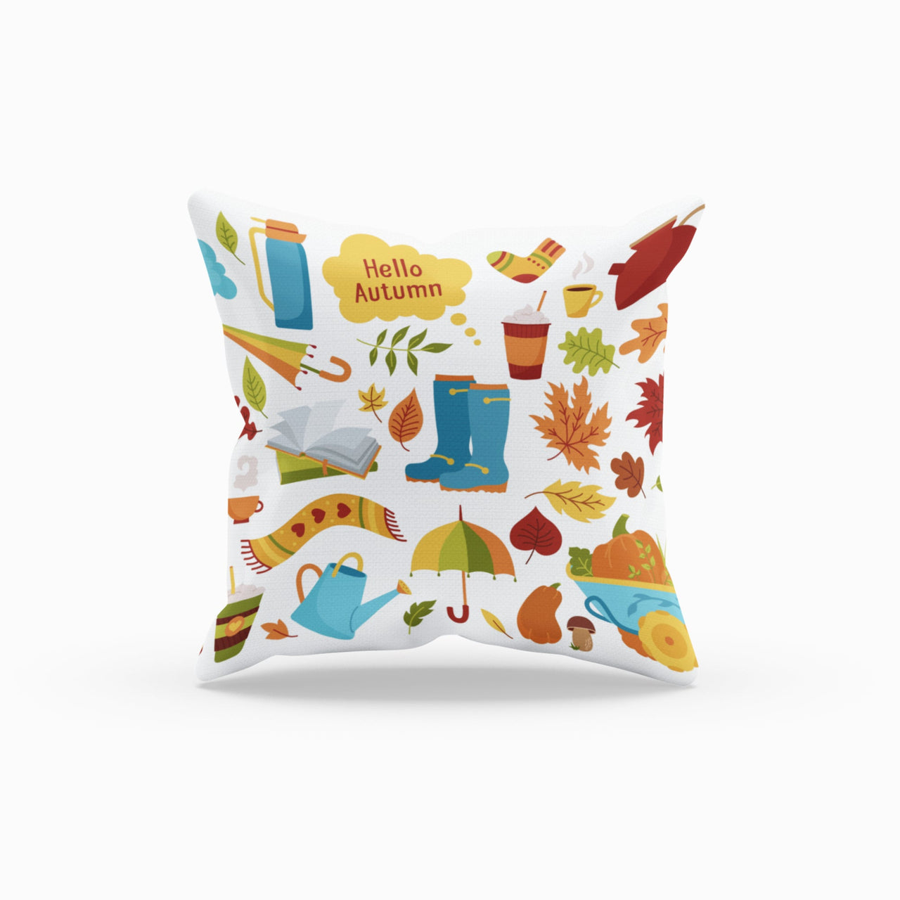 Hello Autumn Kids Room Decorative Pillow Case