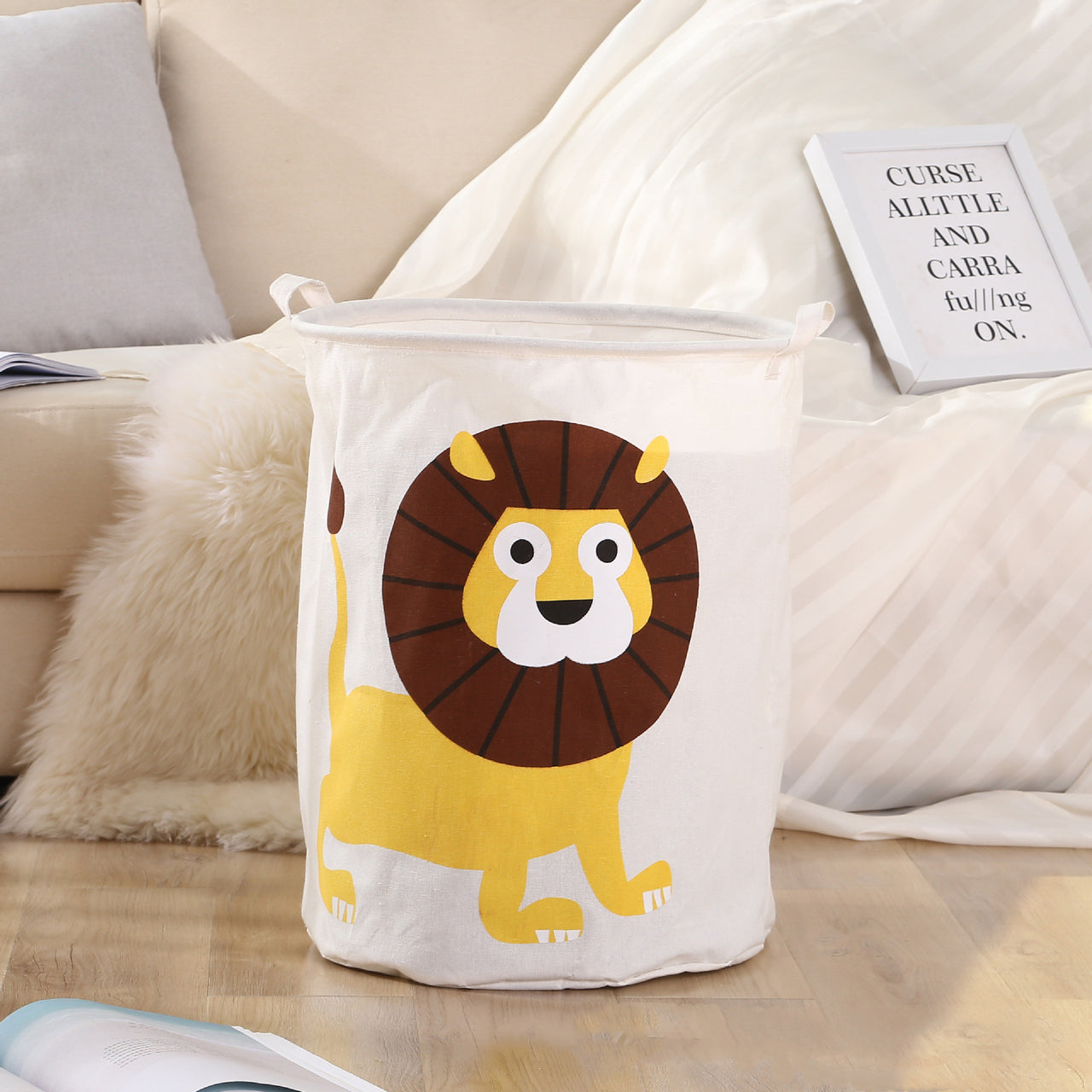 Fashion Cartoon Toy Storage Basket