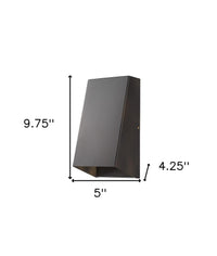 Thumbnail for Antique Bronze Geometric Wall Sconce