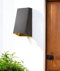 Thumbnail for Antique Bronze Geometric Wall Sconce