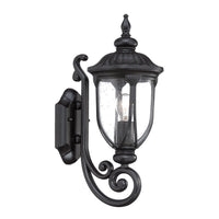 Thumbnail for Matte Black Cast Aluminum Glass Lantern