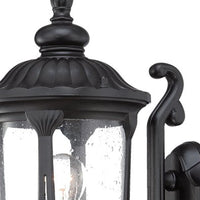 Thumbnail for Matte Black Cast Aluminum Glass Lantern
