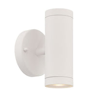 Thumbnail for White LED Two Light Can Shape Wall Sconce