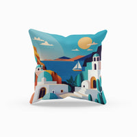 Thumbnail for Greece Pattern Decorative Cushion Cover
