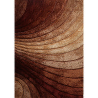 Thumbnail for Sedona 3D Brown Shag Rug