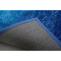 Thumbnail for Aurora 3D Blue Shag Rug