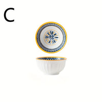 Thumbnail for Chic Striped Microwave Safe Ceramic Bowl