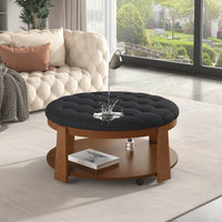 Thumbnail for Round Footstool Coffee Table