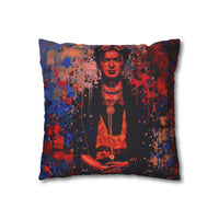 Thumbnail for Frida 4 Spun Polyester Square Pillow Case