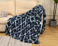 Thumbnail for Warm & Fluffy Throw Blanket with Faux Fur