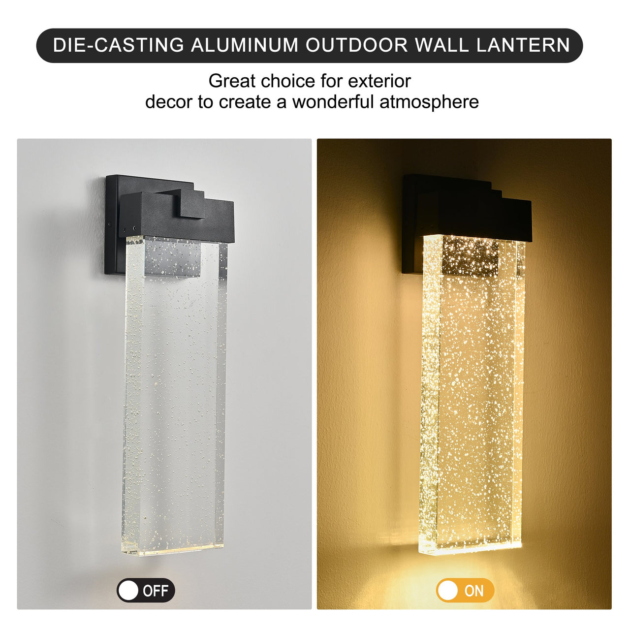 Modern Outdoor Wall Light Fixture