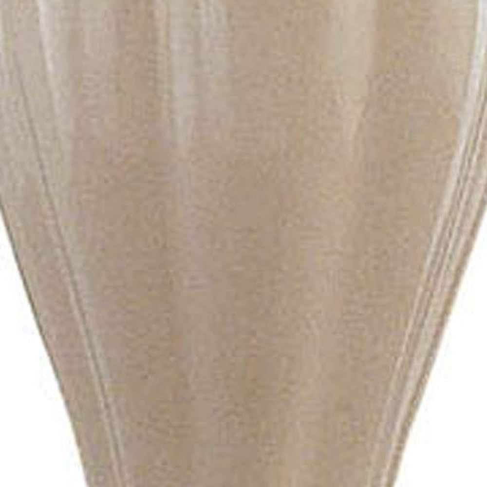 Teal Blue and Gold Ceramic Urn Table Lamp