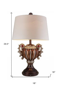 Thumbnail for Tall Bronze Urn Shaped Table Lamp
