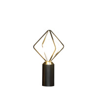 Thumbnail for Silver Geometric Pedestal Contemporary Table