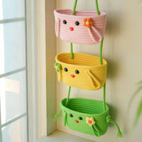 Thumbnail for Wall-mounted Storage Basket Dormitory Room Storage Rack