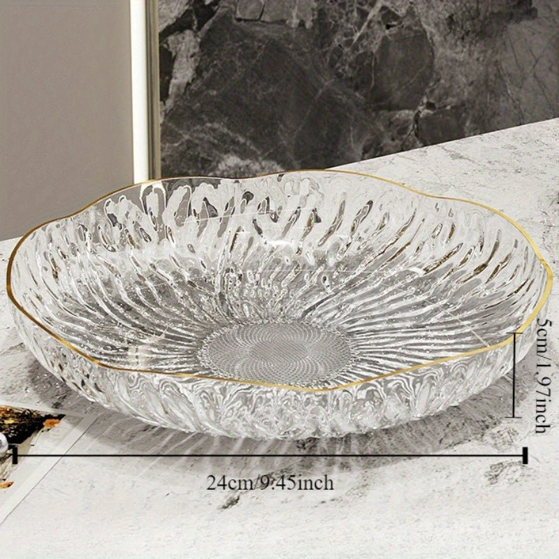 Petal Shaped Snack Plates Set of 3