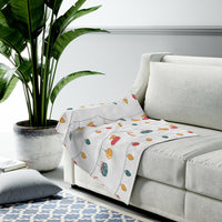Thumbnail for Christmas Lights Plush Blanket Throw