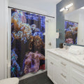 Coral Aquarium Shower Curtains