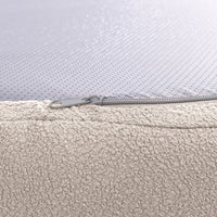 Thumbnail for Curved Modular Sectional Sofa in Lamb's Wool Fabric