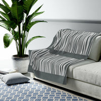 Thumbnail for Abstract Lines Plush Blanket Throw