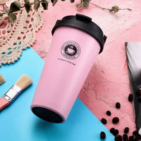Thumbnail for 500ml Insulated Travel Coffee Cup with Lid and Handle - Casatrail.com