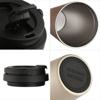 Thumbnail for 500ml Insulated Travel Coffee Cup with Lid and Handle - Casatrail.com