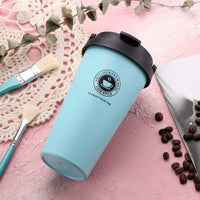 Thumbnail for 500ml Insulated Travel Coffee Cup with Lid and Handle - Casatrail.com