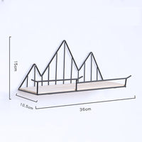 Thumbnail for Nordic Simple Iron Landscape Design Wall Decorations Storage Rack