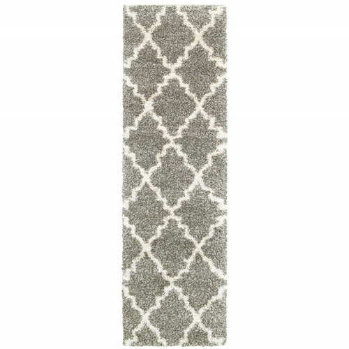 Geometric Shag Power Loom & Stain Resistant