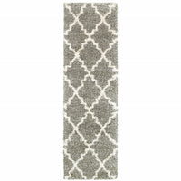 Thumbnail for Geometric Shag Power Loom & Stain Resistant