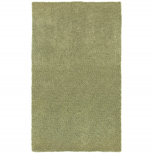 Olive Green Stain Resistant Shag