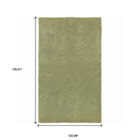 Thumbnail for Olive Green Stain Resistant Shag