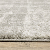 Thumbnail for Grey And Ivory Abstract Shag Stain Resistant