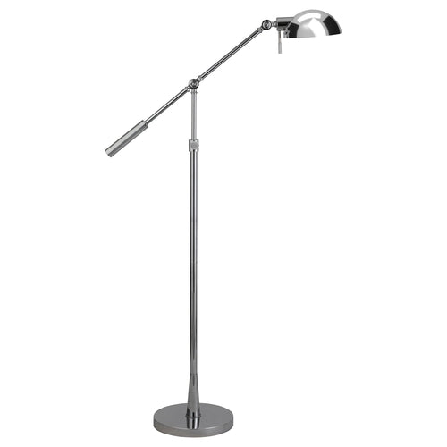 Adjustable Swing Arm Lamp With Nickel Cone