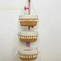 Thumbnail for Wall-mounted Storage Basket Dormitory Room Storage Rack
