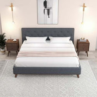 Thumbnail for Graceville King Fabric Platform Bed