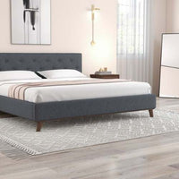 Thumbnail for Graceville King Fabric Platform Bed