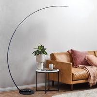 Thumbnail for RGBW Modern Curved Floor Lamp