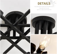 Thumbnail for 6-Lights Semi Flush Mount Ceiling Light Fixture