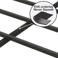 Thumbnail for Queen Size Bed Frame With Charging Station & Upholstered Headboard