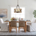 Farmhouse Chandelier - Adjustable 4-Lights