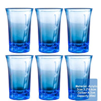 Thumbnail for 6 PCS Shot Glass - Plastic Spirits Cup - Casatrail.com