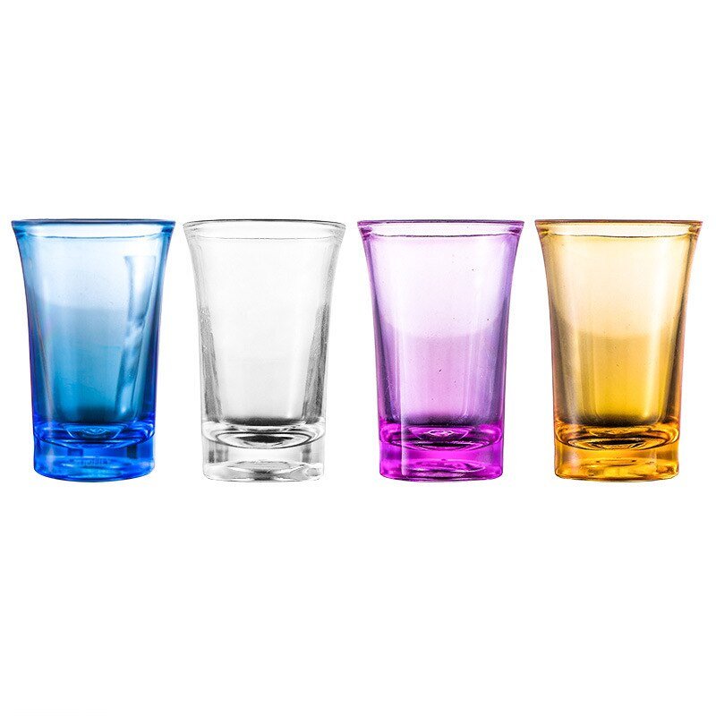6 PCS Shot Glass - Plastic Spirits Cup - Casatrail.com