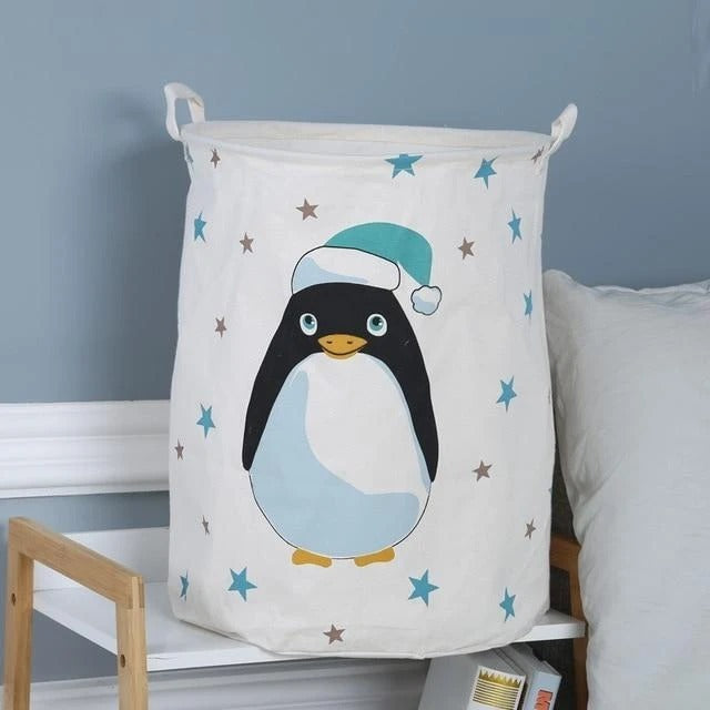 Large cartoon foldable Laundry Storage Basket